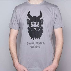 Drink Like A Viking T-Shirt from Iceland